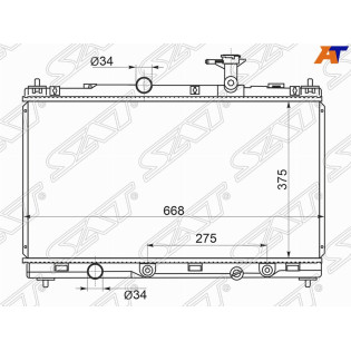 Радиатор Suzuki Vitara 14- SAT