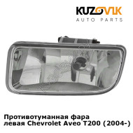 Противотуманная фара левая Chevrolet Aveo T200 (2004-) KUZOVIK