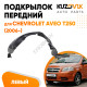 Подкрылок переднего левого крыла Chevrolet Aveo T250 (2006-) KUZOVIK