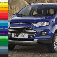 Бампер передний в цвет кузова Ford Ecosport (2014-2019)