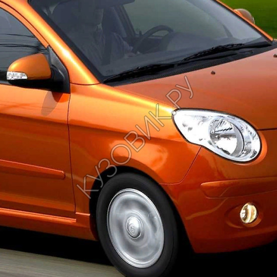 Крыло переднее правое в цвет кузова Kia Picanto 1 (2008-2011) рестайлинг