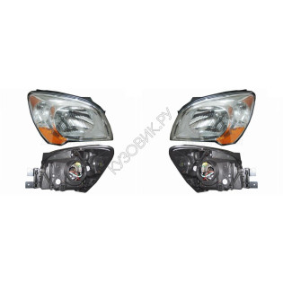 Фары Киа Спортаж Kia Sportage 2 (2009-) комплект 2 штуки левая и правая DEPO высокое качество
