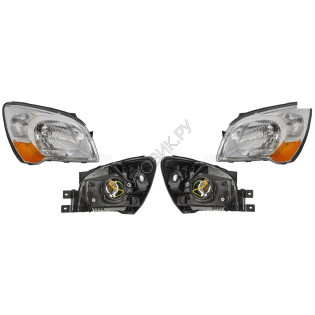 Фары Киа Спортаж Kia Sportage 2 (2009-) комплект 2 штуки левая и правая SAT высокое качество