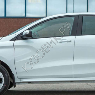 Дверь передняя левая в цвет кузова Лада Х-Рей (2016-2021) 