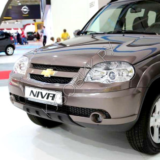 Бампер передний в цвет кузова Нива Шевроле БЕРТОНЕ (2009-2022) 