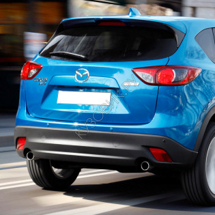 Бампер задний в цвет кузова Mazda CX-5 (2011-2015) дорестайлинг