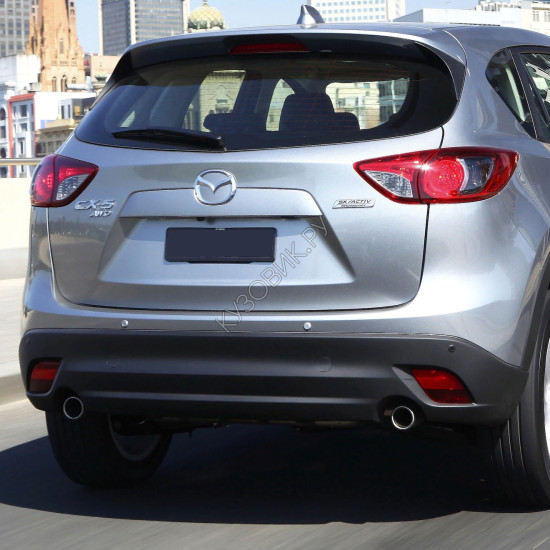 Бампер задний в цвет кузова Mazda CX-5 (2011-2015) дорестайлинг