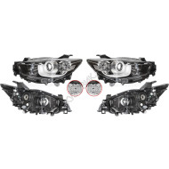 Фары Мазда Сх5 Mazda CX-5 (2012-) комплект 2 штуки левая и правая TYC высокое качество