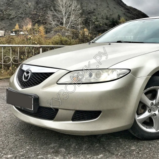 Бампер передний в цвет кузова Mazda 6 GG (2002-2005)
