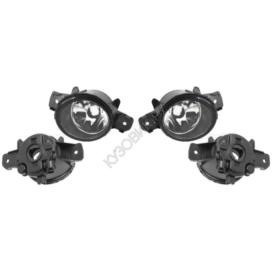 Фары противотуманные Ниссан Альмера Nissan Almera N16 (2002-2005) комплект 2 штуки левая и правая MARS высокое качество