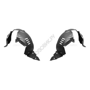 Подкрылки передние Ниссан Кашкай Nissan Qashqai J10 (2007-2013) комплект 2 штуки левый и правый SAT высокое качество