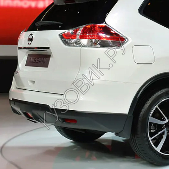 Бампер задний в цвет кузова Nissan X-Trail T32 (2014-2017) Бампер задний в цвет кузова Nissan X-Trail T32 (2014-2017)