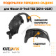Подкрылки Nissan X-Trail T32 (2014-2021) 4 шт комплект передние + задние KUZOVIK