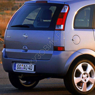 Задний бампер в цвет кузова Opel Meriva 1 (2003-2009)