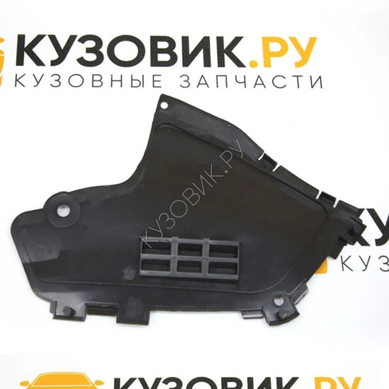 Защита переднего бампера Renault Logan, Lada Largus (2 штуки) комплект KUZOVIK