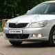 Бампер передний в цвет кузова Skoda Octavia A5 (2008-2013) рестайлинг