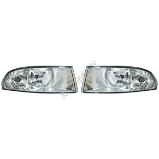 Фары противотуманные Шкода Октавия Skoda Octavia A5 (2008-2012) комплект 2 штуки левая и правая DEPO высокое качество