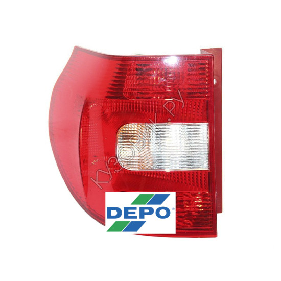 Фонарь левый задний в крыло Skoda Yeti (2010-) DEPO