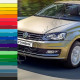 Бампер передний в цвет кузова Volkswagen Polo 5 (2014-2020) седан рестайлинг Бампер передний в цвет кузова Volkswagen Polo 5 (2014-2020) седан рестайлинг